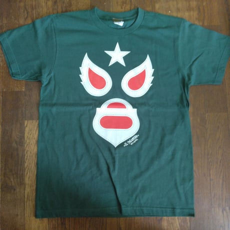 マスク１Tシャツ　アイビーグリーン