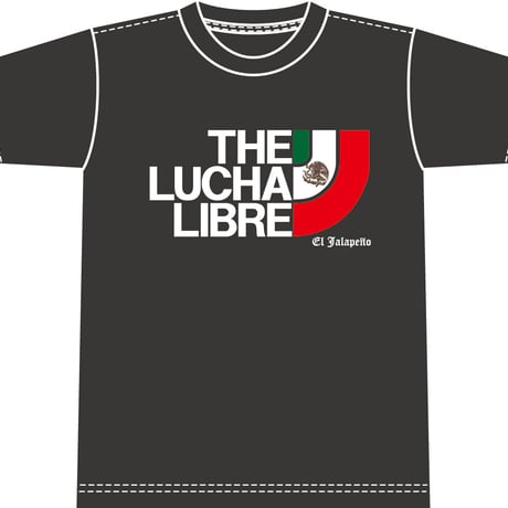ザ・ルチャリブレTシャツ　チャコール