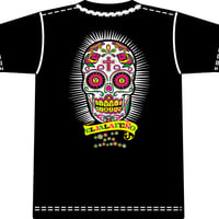 メキシカンスカルTシャツ　ブラック