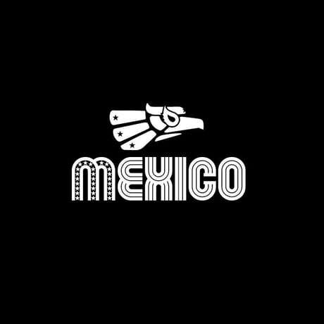 メキシカンスカルTシャツ　ブラック