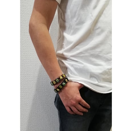 ウッドブレスレット