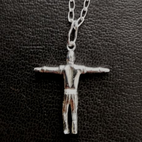 ルチャリブレ　シルバーネックレス3　MISTICO