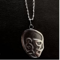 ルチャリブレ　シルバーネックレス1　HURACANRAMIREZ