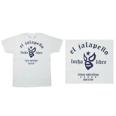 マスク2 Ｔシャツ ホワイト ルチャリブレ