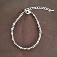 メタルビーズ ブレスレット