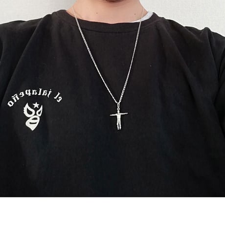 ルチャリブレ　シルバーネックレス3　VIVE LUCHALIBRE