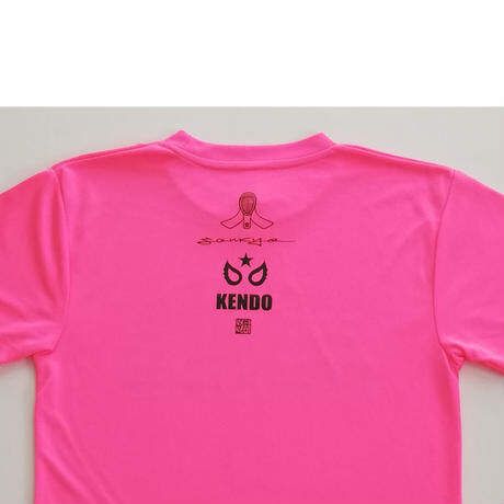 THE IPPON KENDO ドライＴシャツ 蛍光ピンク 剣道Tシャツ