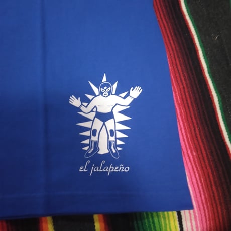 ドミンゴ・ルチャリブレＴシャツ　ＢＬＵＥ