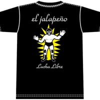 ルチャドールTシャツ　ブラック
