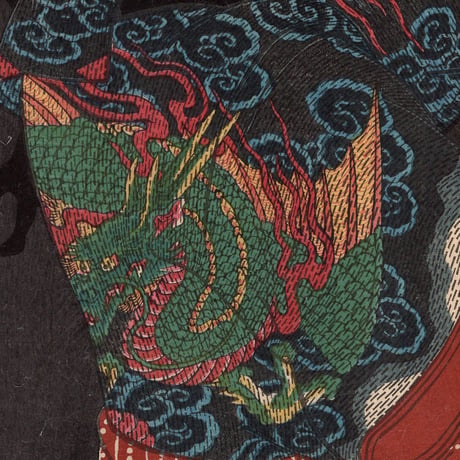 歌川芳艶 「江戸花夜の賑 九」万延一年(1860)【浮世絵】