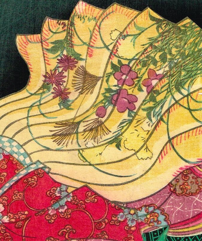 豊国三代「玉藻の前 中村芝翫」文久3年【浮世絵】 | 浮世絵販売・買取