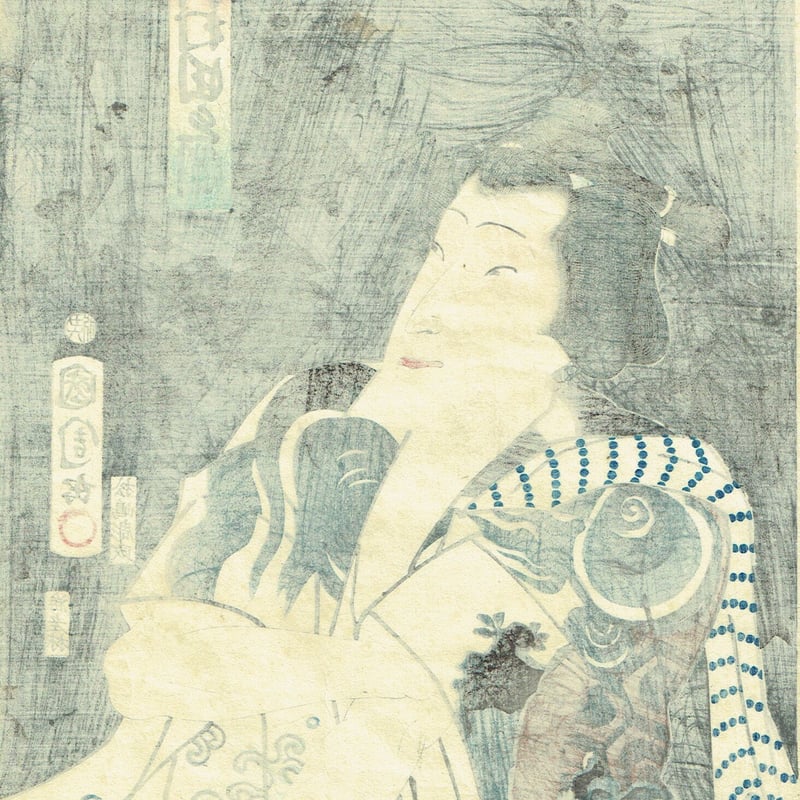 浮世絵、見立三國志三枚綴り、豊原国周、門人常、合筆 豊原国周「見立三国志」慶応元年（1865）【浮世絵】 | 浮世絵