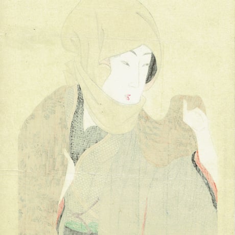 揚州周延「真美人 十五」明治20年（1887）【浮世絵】