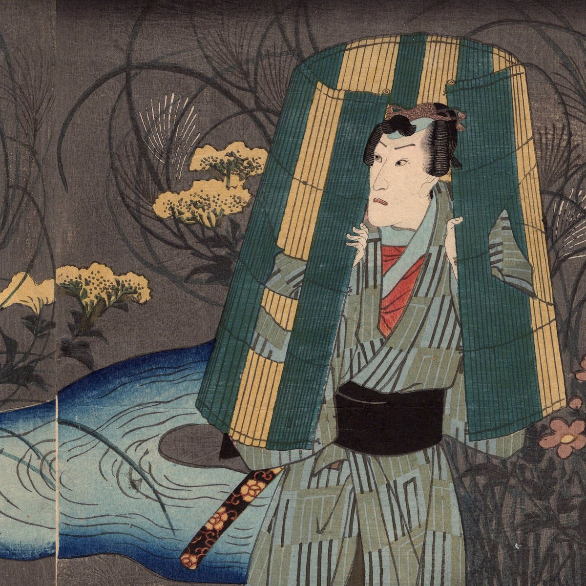 宮永東山　作　ギリシヤ女人　色絵画皿　一点物 宮永東山 作 ギリシヤ女人 色絵画皿 一点物