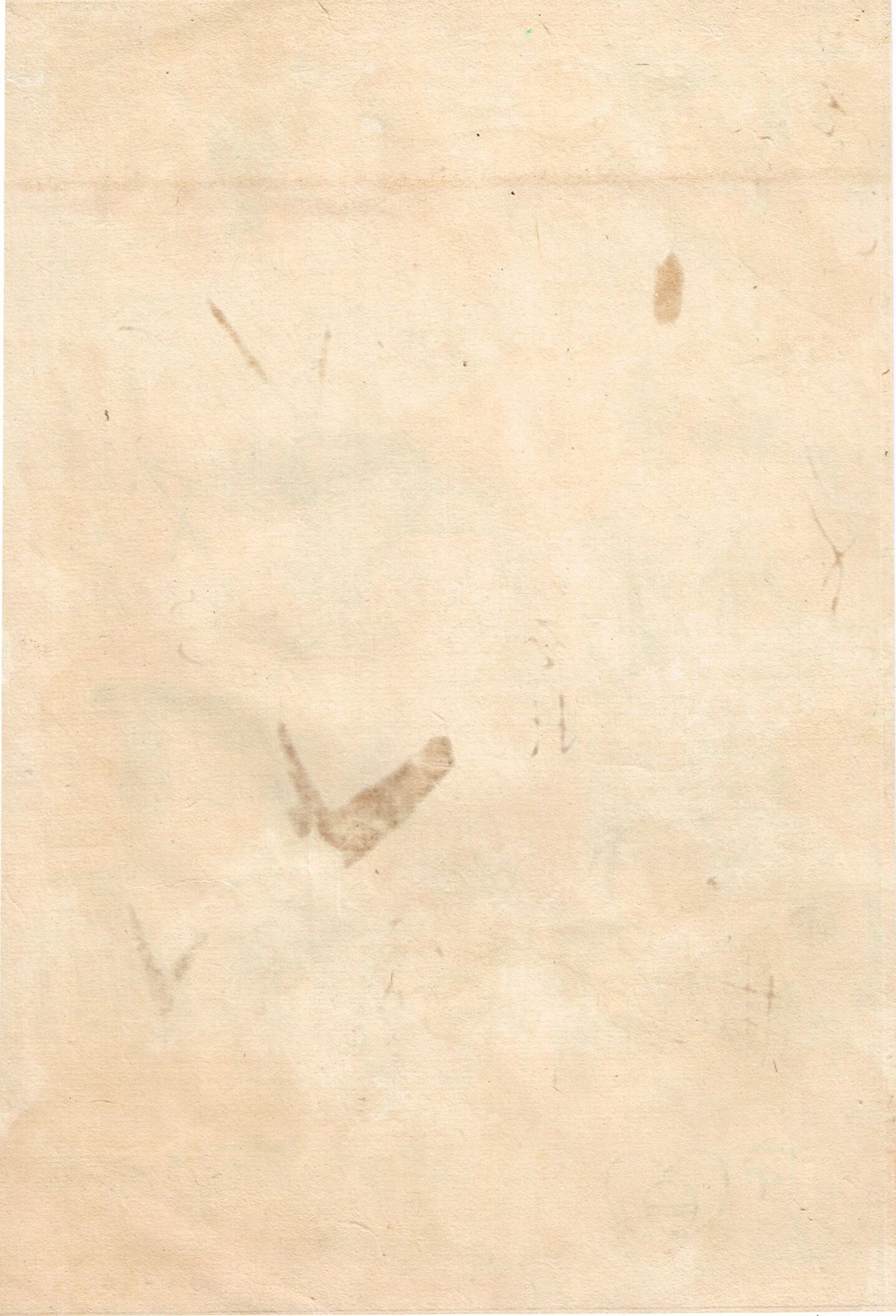 柱絵（短冊形）　浮世絵　4枚 柱絵（短冊形）浮世絵4枚