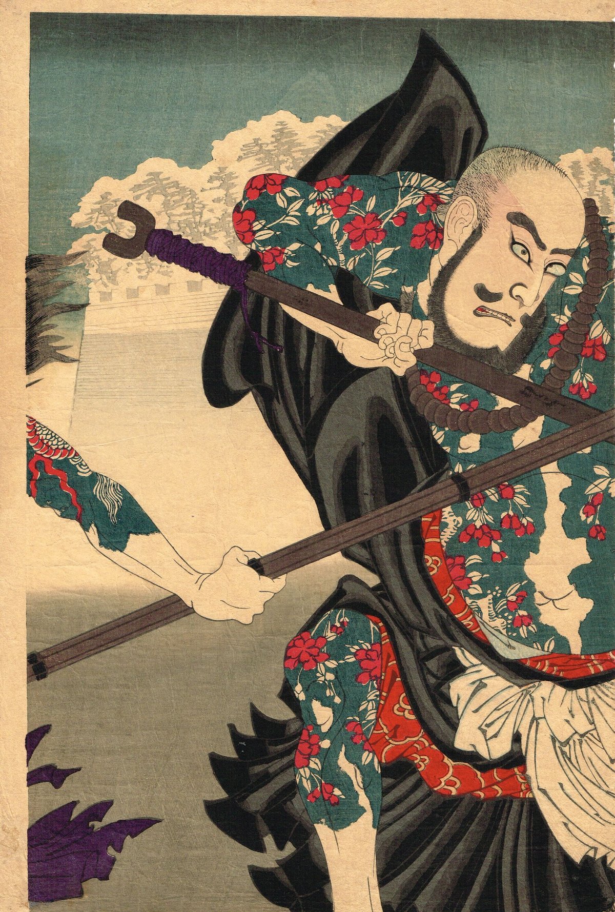 M▽守川周重 市川團十郎 市川左團次 木版画 役者絵 浮世絵 錦絵 (214) 楽天市場】市川団十郎 浮世絵の通販