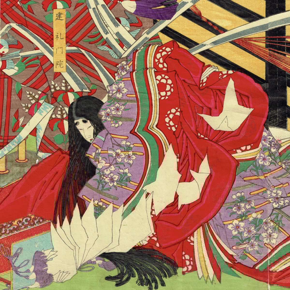 月岡芳年「矢嶋大合戦之図」明治14年(1881)【浮世絵】 | 浮世絵