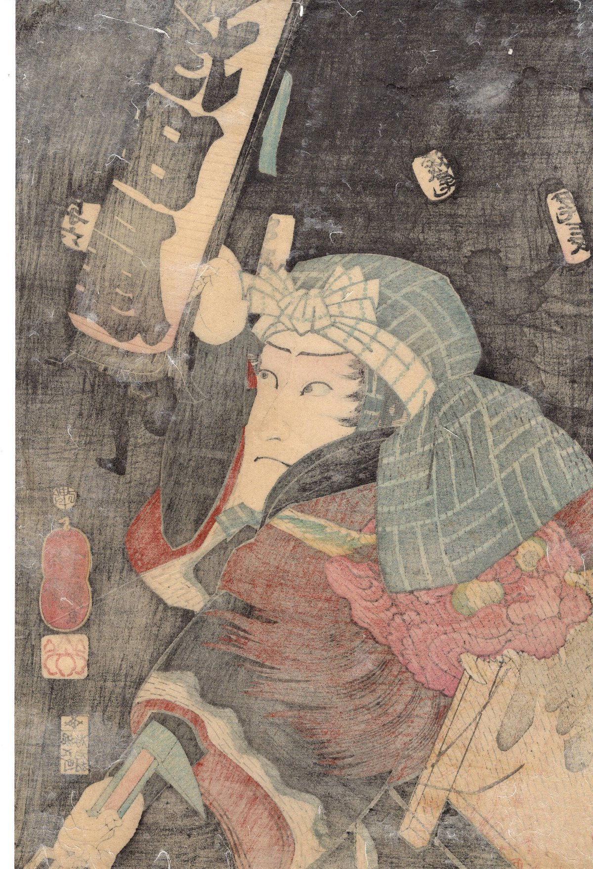 歌川芳艶 「江戸花夜の賑 六」万延一年(1860)【浮世絵】 | 浮世絵販売