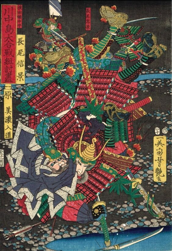 川中島合戦 絵巻 肉筆 絵画 川中島の戦い 戦国 浮世絵 アンティーク 川中島合戦 絵巻 肉筆 絵画 川中島の戦い 戦国 浮世絵 アンティーク