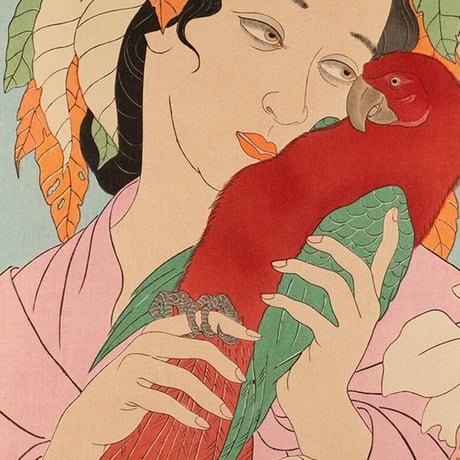 ポール・ジャクレー「失恋、東カロリン諸島」昭和15年（1940【浮世絵】