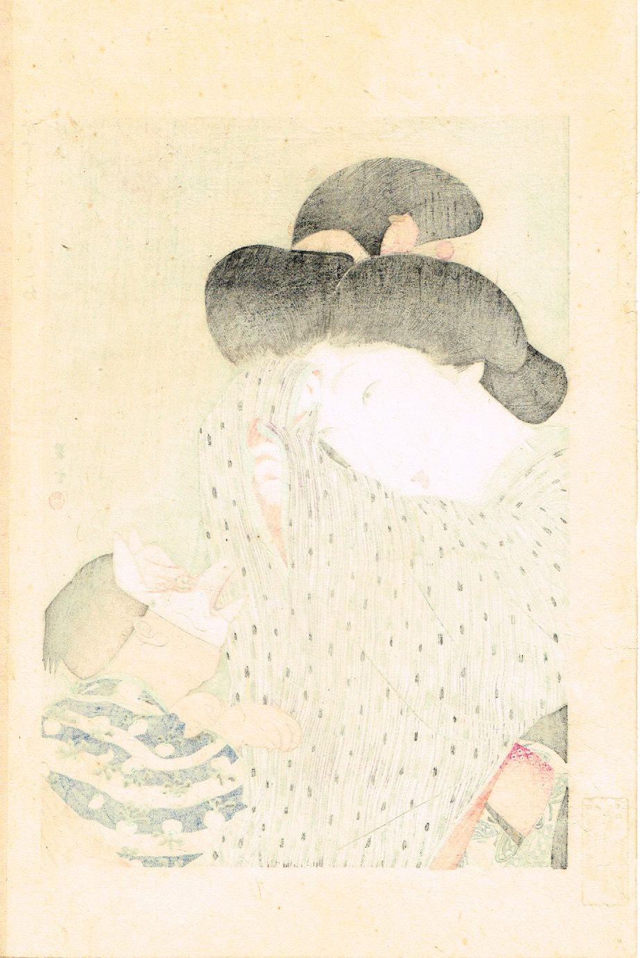 山本昇雲「今すがた ヲゝこわ」明治39年【浮世絵】 | 浮世絵販売・買取