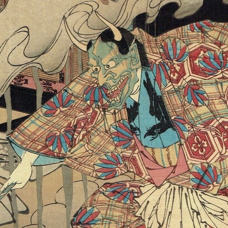 月岡芳年 「偐紫田舎源氏」 明治15年（1882）【浮世絵】