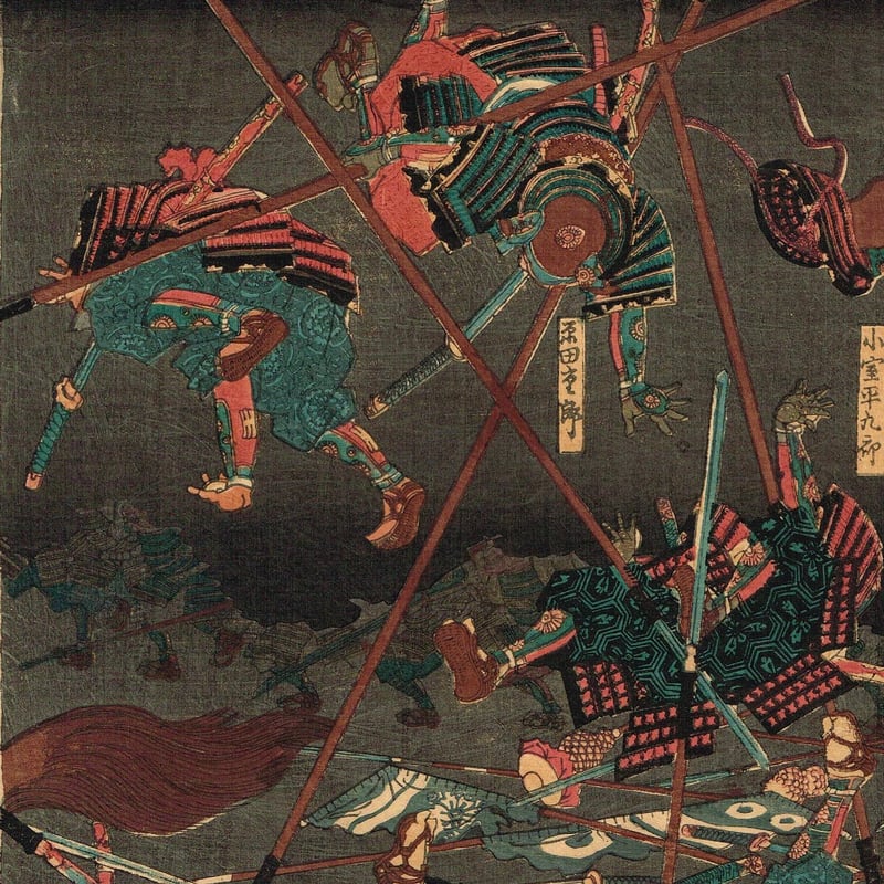 歌川国芳「川中島大合戦之図」嘉永4年頃【浮世絵】 | 浮世絵販売 歌川国芳「川中島大合戦之図」嘉永4年頃【浮世絵】 | 浮世絵販売