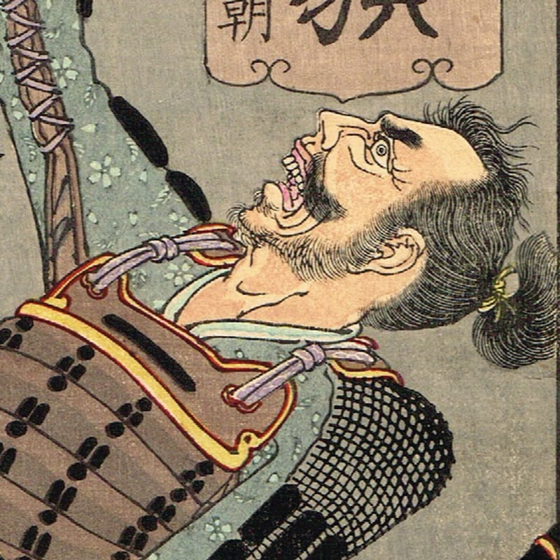 武者無類 月岡芳年の武者絵 月岡芳年 作 「芳年武者无類 阪額女」／ホームメイト