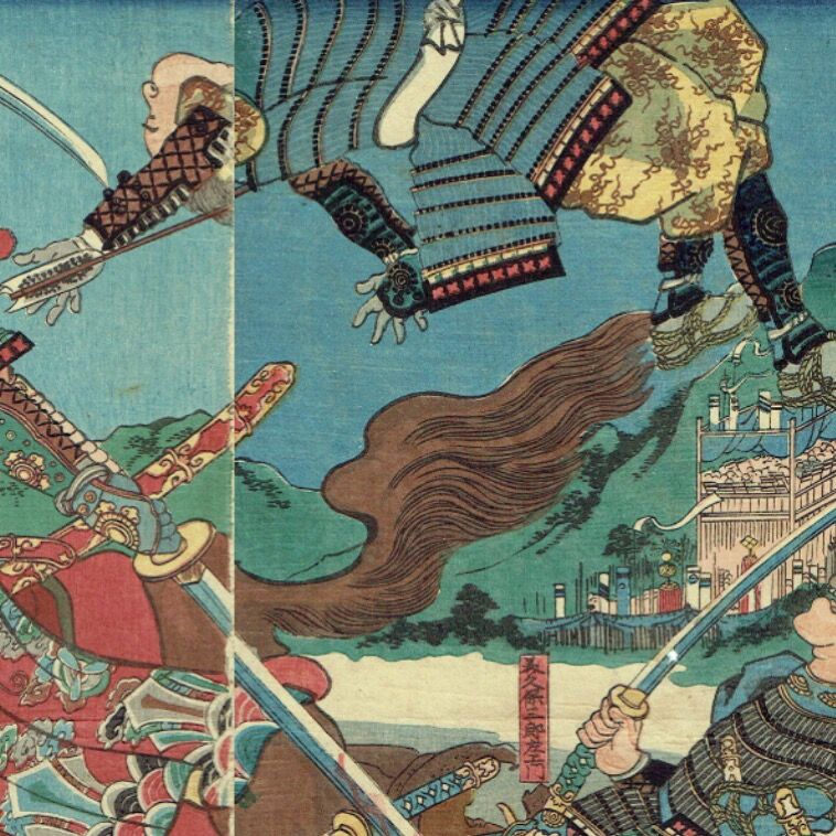 歌川国芳「水瓶砕名誉顕図」安政3年（1856）【浮世絵】 | 浮世絵販売