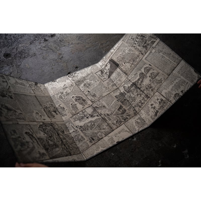 オリジナル 三枚折 タトウ 「草双紙内張 鳥 他」2401-c | 浮世絵販売