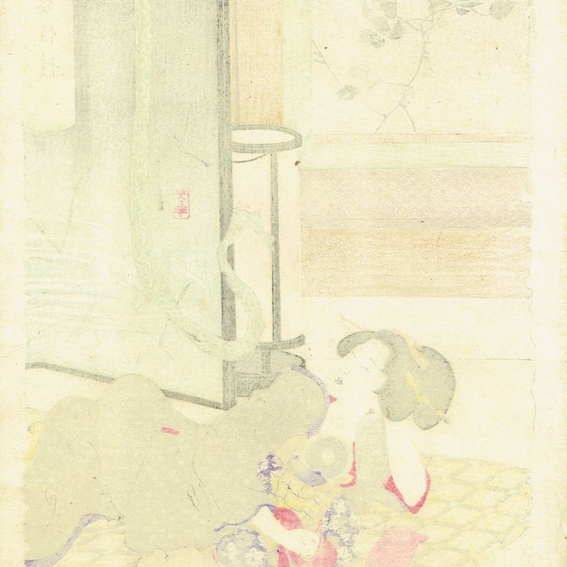 月岡芳年「新形三十六怪撰 四ツ谷怪談」明治35年【浮世絵 月岡芳年「新形三十六怪撰 四ツ谷怪談」明治35年【浮世絵