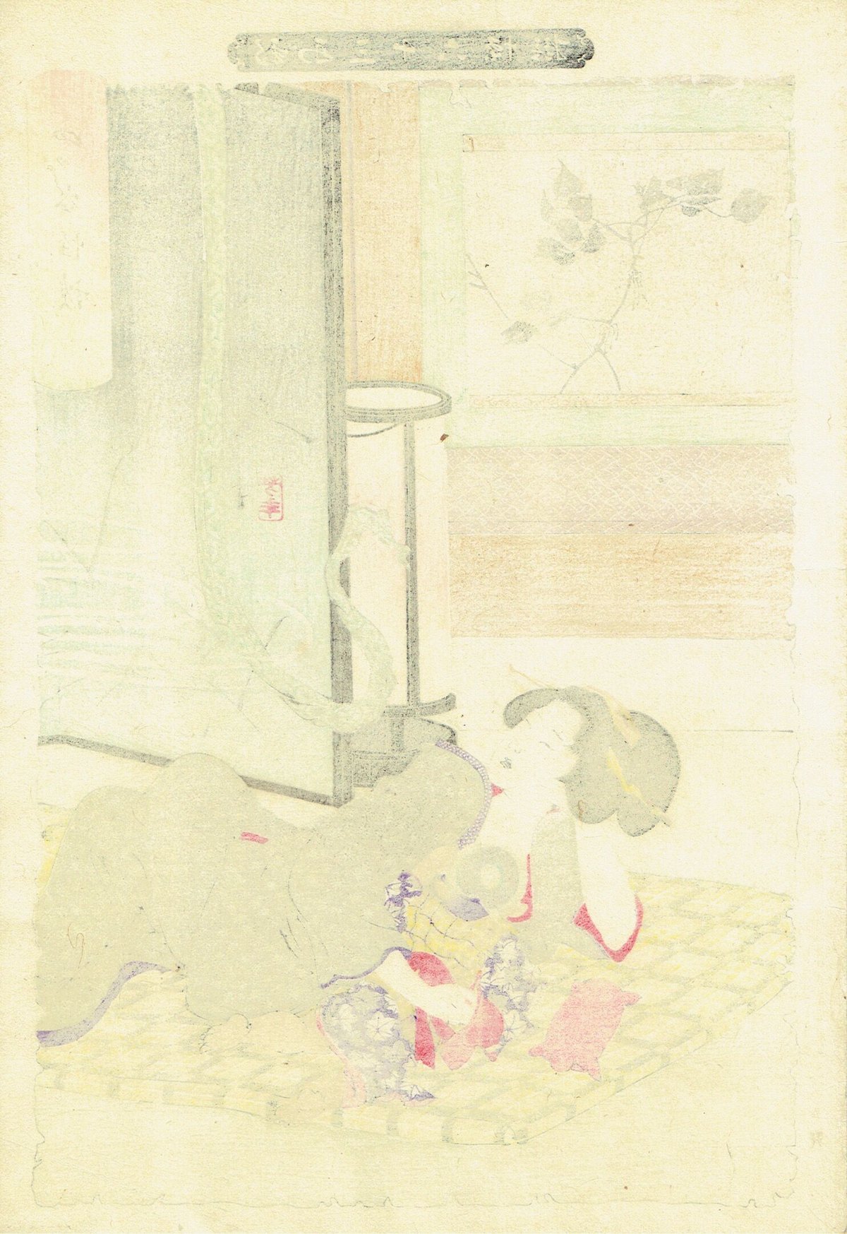 月岡芳年「新形三十六怪撰 四ツ谷怪談」明治35年【浮世絵 月岡芳年「新形三十六怪撰 四ツ谷怪談」明治35年【浮世絵