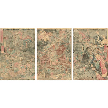 歌川国芳「川中島大合戦之図」嘉永4年頃【浮世絵】