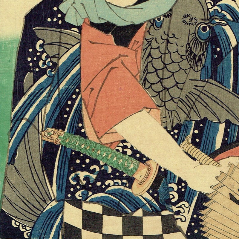 浮世絵版画、なぞ合三十六句豊原国周画、慶応3年出版（1867) 浮世絵師「豊原国周」の生涯／ホームメイト