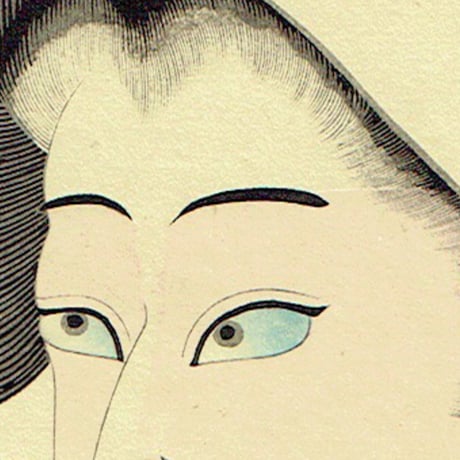 右田年英（梧斎）「歌舞伎座新 狂言所作事 鷺娘」明治25年(1892)【浮世絵】