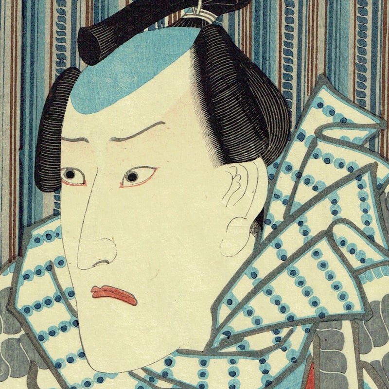 豊国三代 「男達 本町 綱五郎」弘化1年(1844)【浮世絵】 | 浮世絵販売