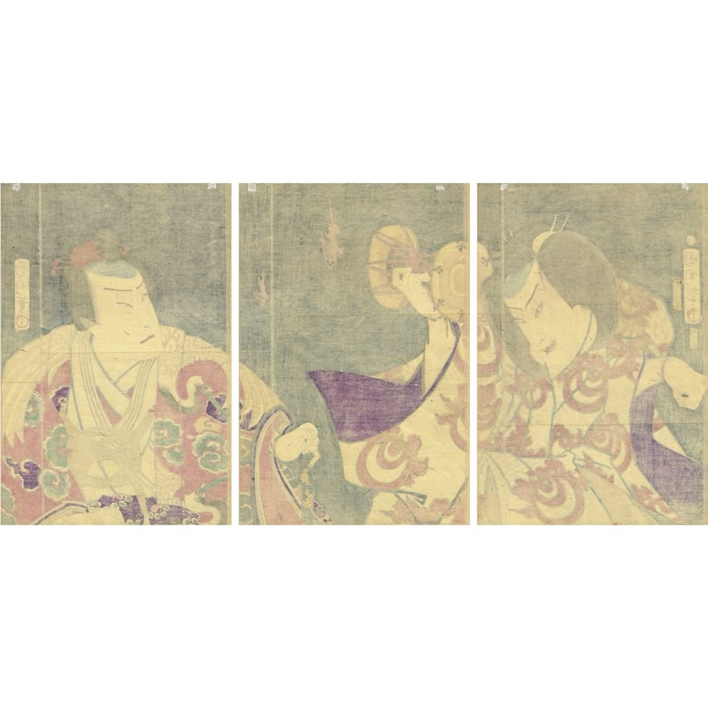 豊原国周 「義経千本桜 狐忠信」慶応3年(1867) 【浮世絵