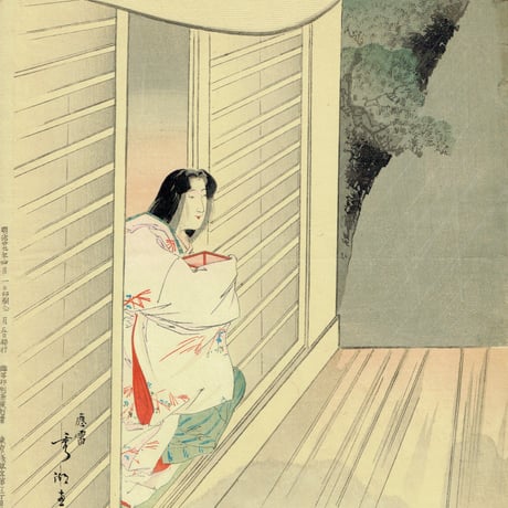 秀湖「曽我兄弟復讐之図　曽我十郎祐成　曽我五郎時致」