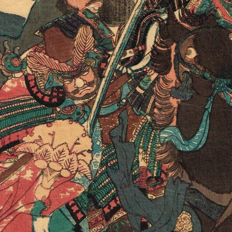 歌川国芳「川中島大合戦之図」嘉永4年頃【浮世絵】 | 浮世絵販売 歌川国芳「川中島大合戦之図」嘉永4年頃【浮世絵】 | 浮世絵販売