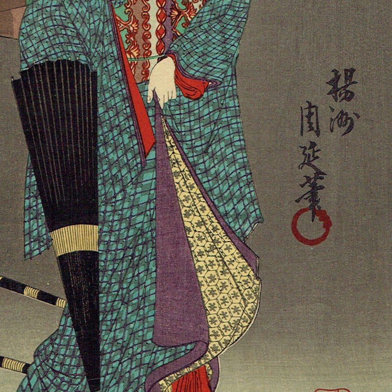 揚州周延「幻燈写心競 寄席」明治23年【浮世絵】 | 浮世絵販売 揚州周延「幻燈写心競 寄席」明治23年【浮世絵】 | 浮世絵販売