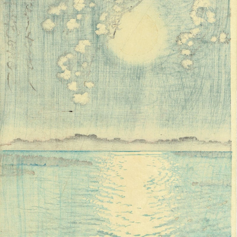 月岡芳年「東名所墨田川梅若之古事」明治16年【浮世絵】 | 浮世絵販売