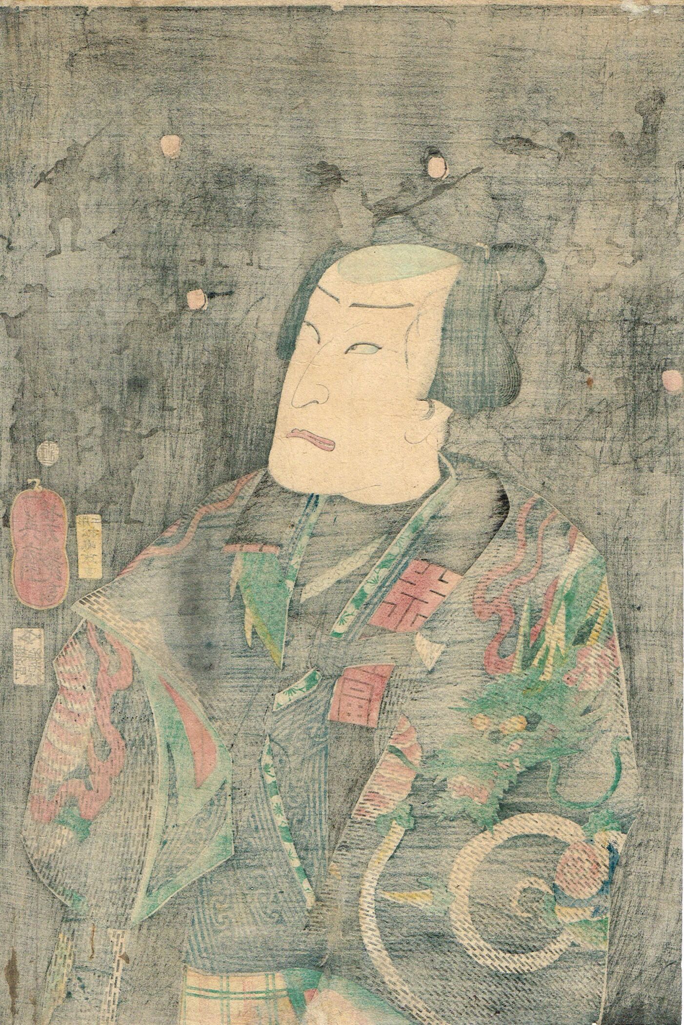 歌川芳艶「歳之市若手千金」文久元年【浮世絵】 | 浮世絵販売・買取