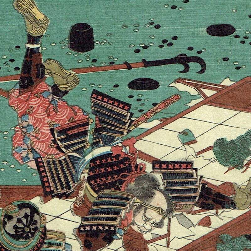 歌川芳員「佐藤四郎兵衛忠信」嘉永5年【浮世絵】 | 浮世絵販売 歌川芳員「佐藤四郎兵衛忠信」嘉永5年【浮世絵】 | 浮世絵販売