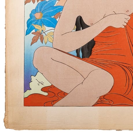 ポール・ジャクレー「蝶、南洋」昭和14年(1939)【浮世絵】
