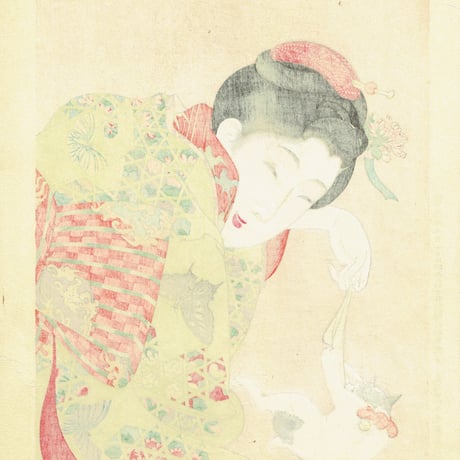 揚州周延 「真美人 七」明治30年(1897)【浮世絵】