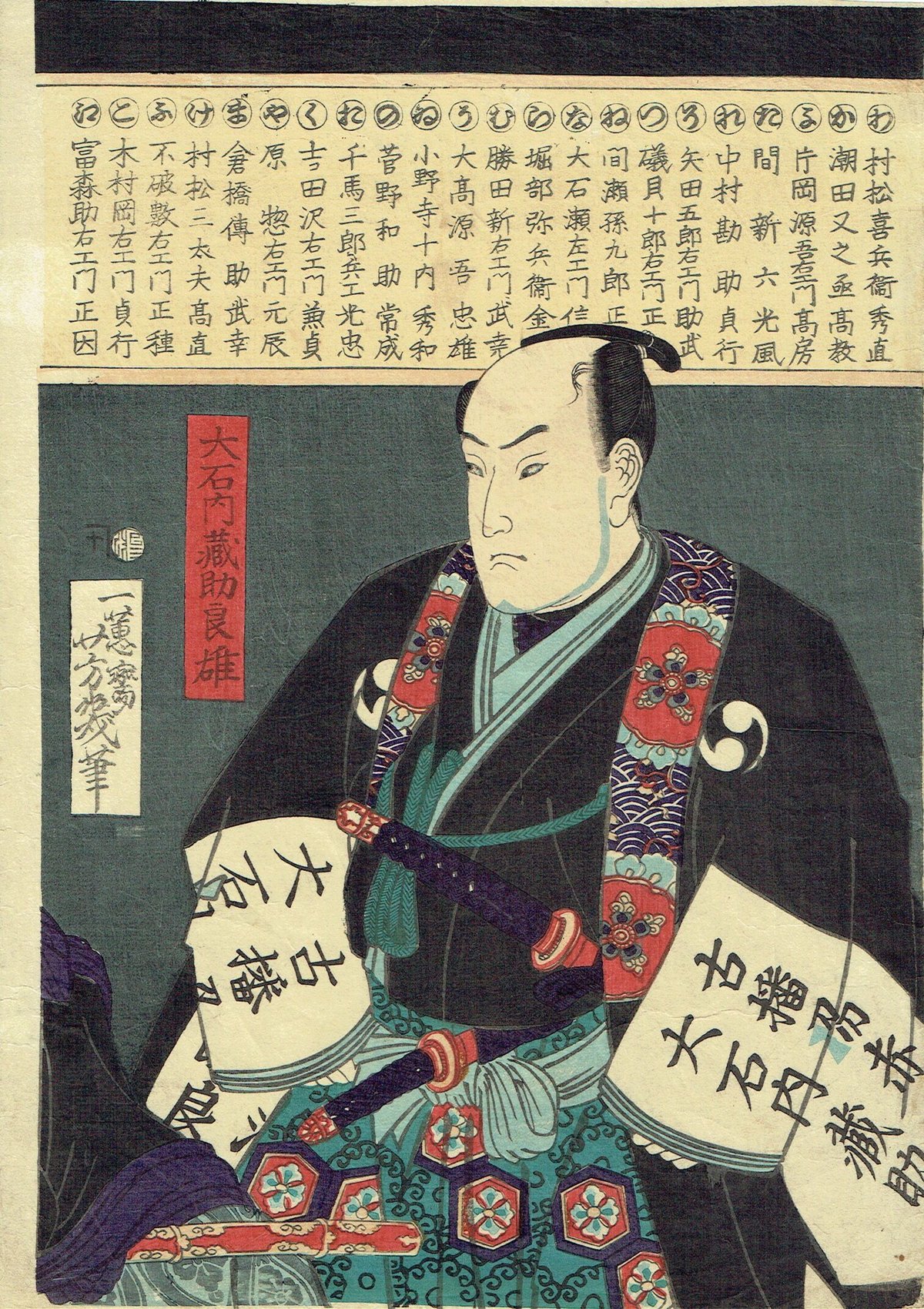 落合芳幾「義士姓氏録」明治2年(1869)【浮世絵】 | 浮世絵販売 落合芳幾「義士姓氏録」明治2年(1869)【浮世絵】 | 浮世絵販売