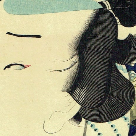 豊国三代「近世水滸伝 清瀧の佐七 市村羽左衛門」文久2年（1862）【浮世絵】