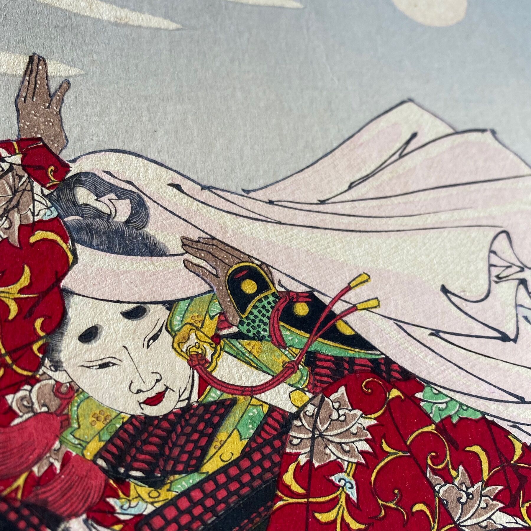 月百姿　五条橋の月　義経　牛若丸　浮世絵　月岡芳年 original