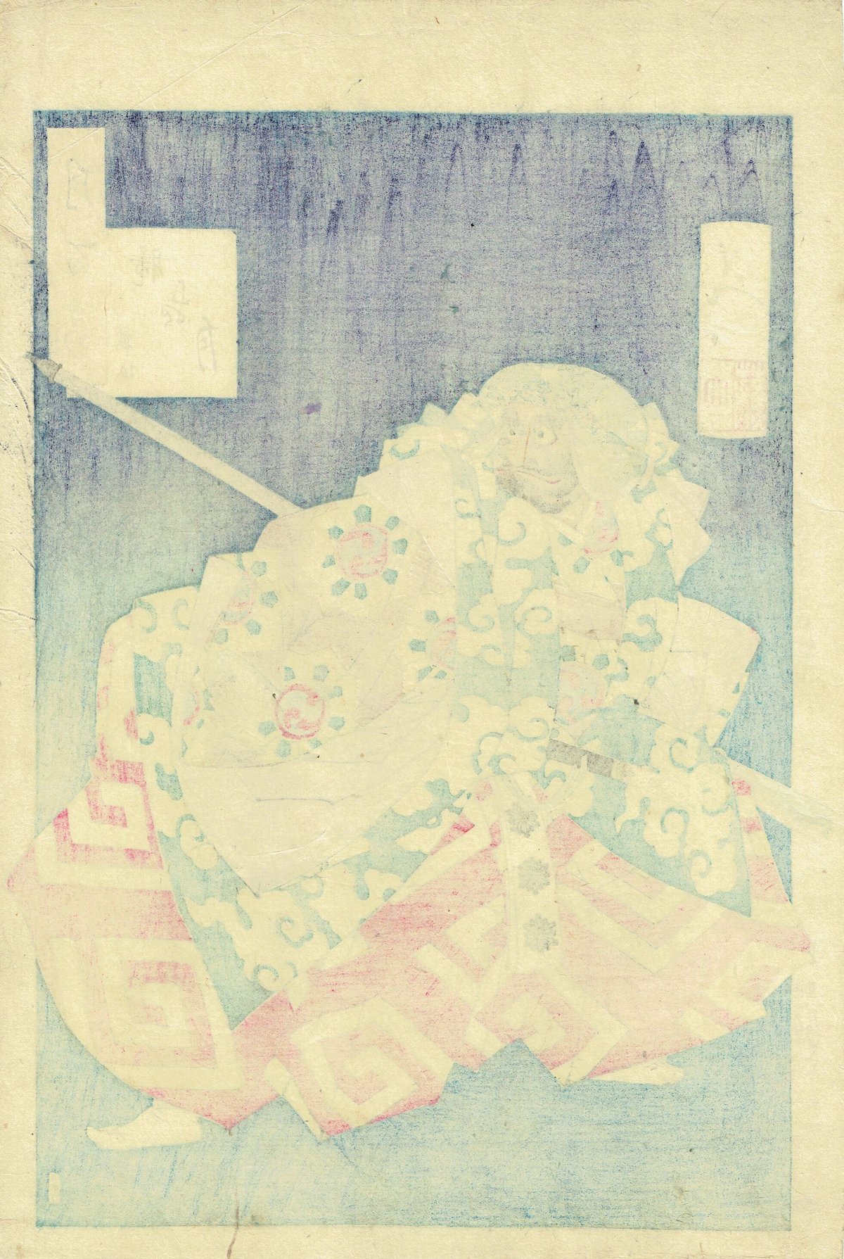 月岡芳年「月百姿 朧月夜 熊坂」明治20年【浮世絵】 | 浮世絵販売