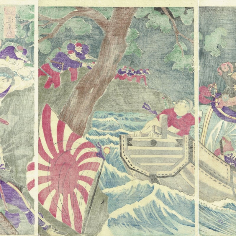 揚州周延「鹿児島征討記聞」明治10年(1877)【浮世絵 揚州周延「鹿児島征討記聞」明治10年(1877)【浮世絵